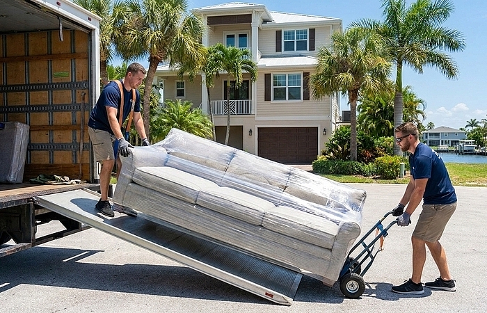 How Do You Move Large Furniture Safely in Sarasota?