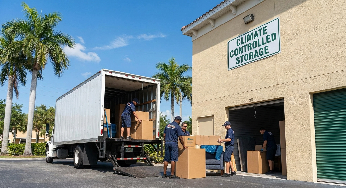 Storage solutions for Sarasota moves and transitions